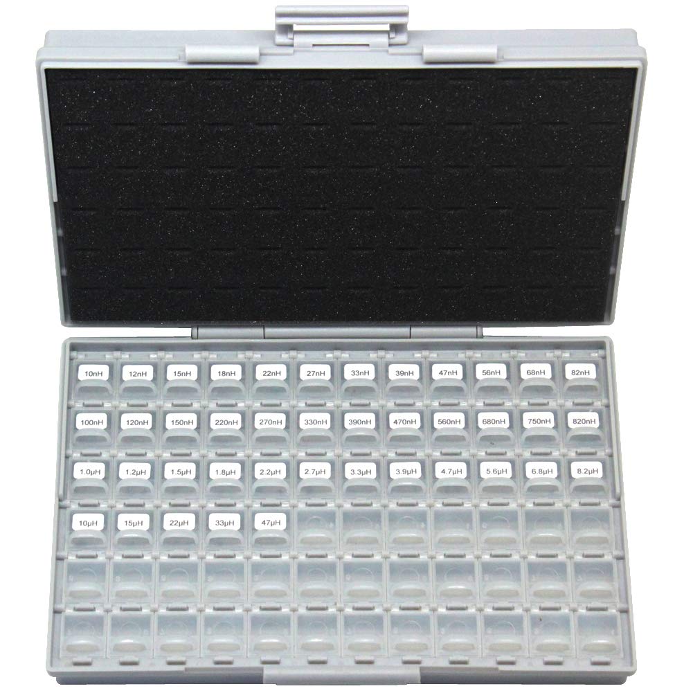 AideTek 37 Values 0805 Size 10PC/Value Inductor Kit 5% 2.7nH - 910nH