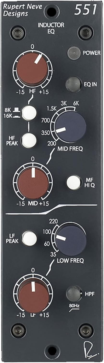 Rupert Neve Designs 551 500 Series Inductor Equalizer