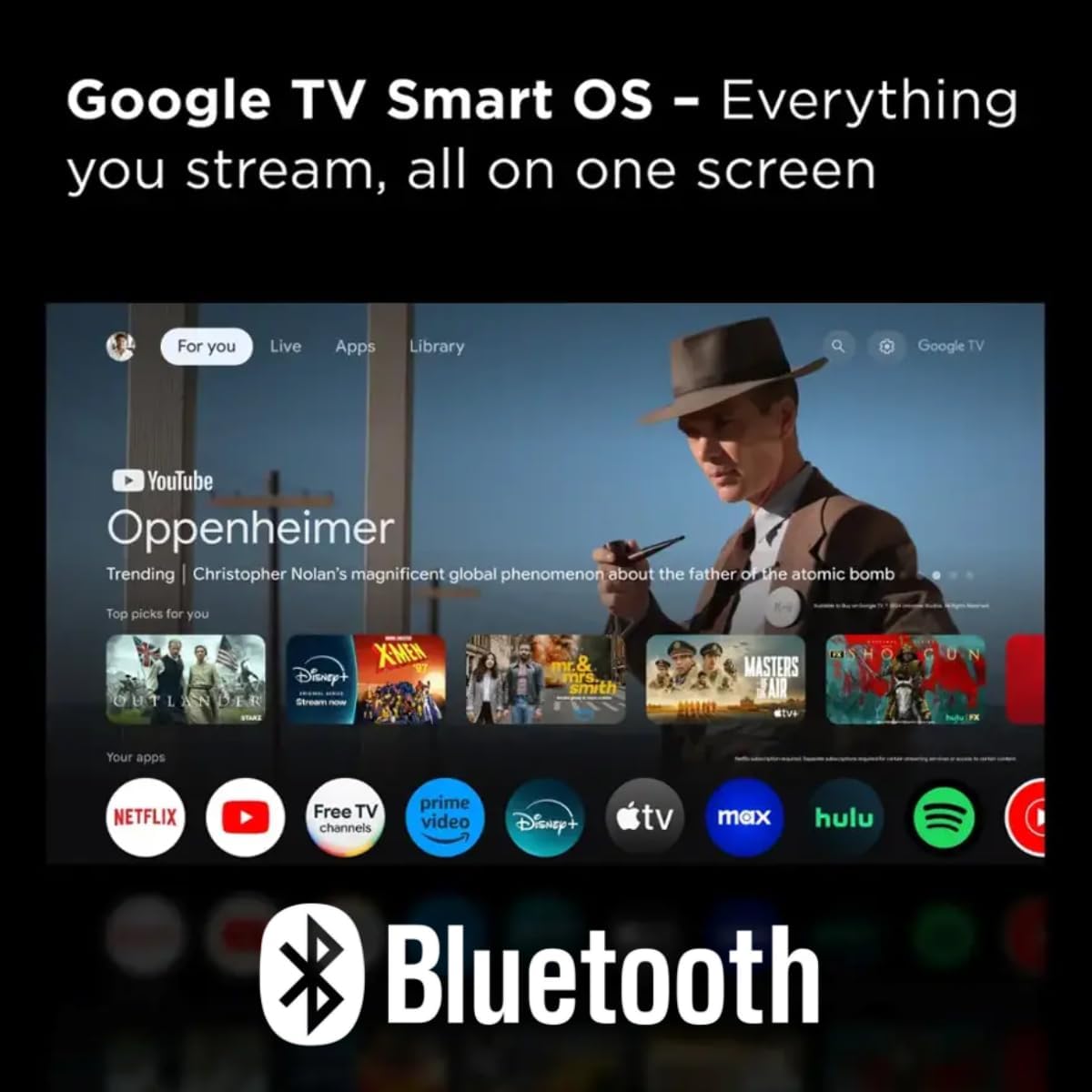 TCL 32-INCH Class Q3K Series (1080p) FHD QLED Smart Google TV (2024) (Renewed)