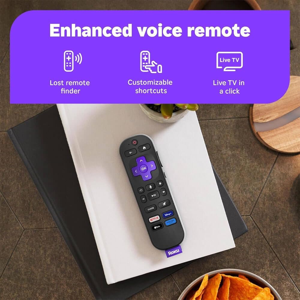 Roku Select Series 4K QLED Smart TV Bundle with HDMI & CPS Plan (55)