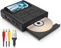 VHS to DVD Recorder, VCR to DVD Recorder-Convert Photos and Videos Between VHS,VCR,Memory Cardï¼DVD and USB. Phone can use a Free app to Burn Videos and Photos, Also has TV Recording Functionï¼Blackï¼
