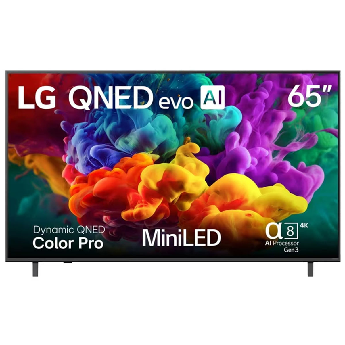 LG 75" QNED evo AI QNED84B Mini LED 4K Smart TV (75QNED84BUA) Bundle with Television Home Theater Beginner's Guide + Deco Gear CPS Exclusive 26 Month Extended Protection + 2X 6FT 4K HDMI 2.0 Cable