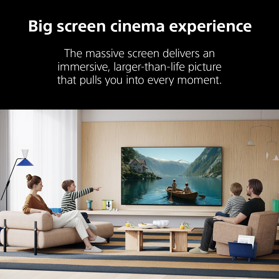 Sony 55 Inch BRAVIA 3 II LED 4K HDR Smart Google TV with Gemini K-55XR30M2