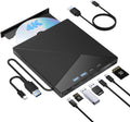 Wbacon 7 in 1 External 4k Blu Ray Drive for Laptop, USB 3.0 Blu Ray Burner