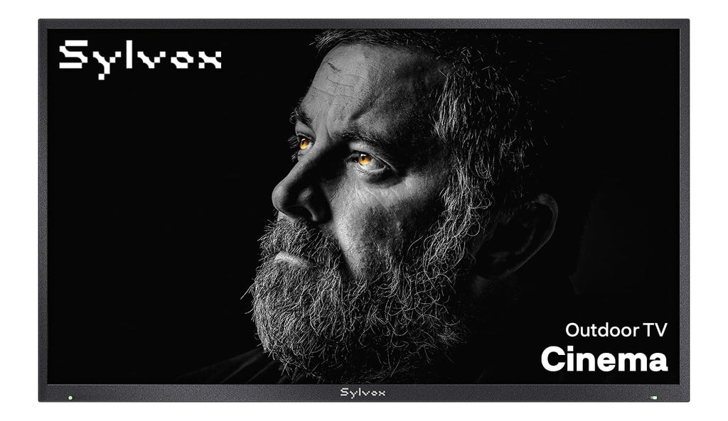 SYLVOX Outdoor TV, 85'' Mini LED QLED, 3500 Nits Extreme Brightness, 120Hz
