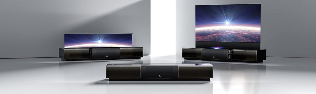 AWOL VISION 100â 4K 3D Vanish TV with Smart Cabinet VTV-100