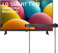 LG 32" inch Smart TV (2025) LR600 32" Class HD HDR10 LR60 Series webOS 23 Bluetooth Î±5 AI Processor Gen6 + Wall Mount (Renewed)