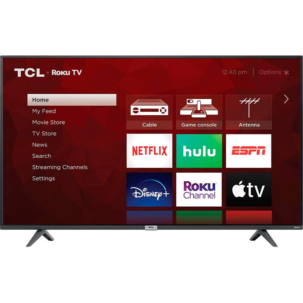 TCL 55" Class 4-Series 4K UHD HDR Smart Roku TV â 55S435, 2021 Model