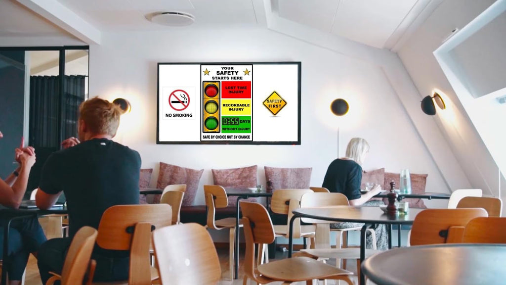LED Digital Safety Stoplight - RED/YELLOW/GREEN real working lights