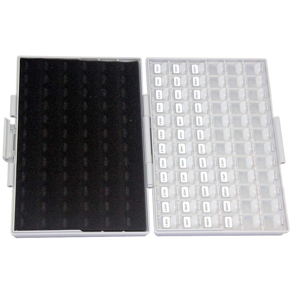 AideTek 37 Values 0805 Size 10PC/Value Inductor Kit 5% 2.7nH - 910nH