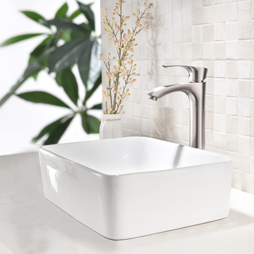 20 inch Black Vessel Sink Rectangular 20x14 Bathroom Above Counter