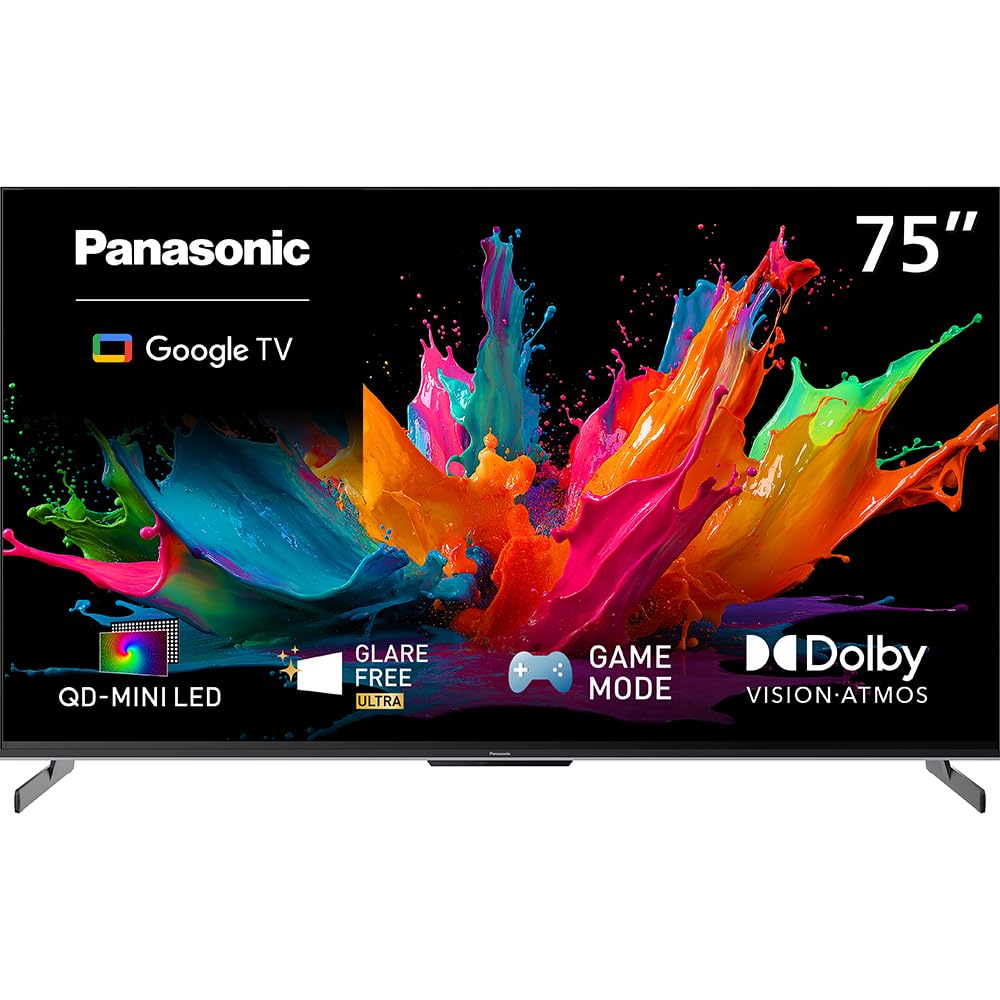 Panasonic 65" W85C 4K 60Hz QD-Mini LED Google TV (2026) TN-65W85CPS Bundle
