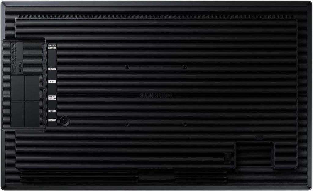 Samsung 24â Commercial UHD LED LCD Display Sign, Full HD Resolution, Compact Design, Home UI, LH24QBCEBGCXZA