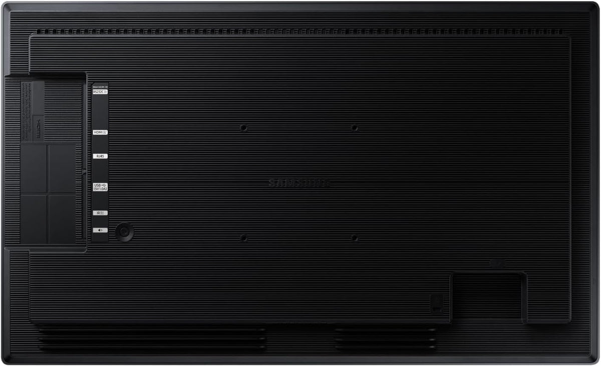 Samsung 24â Commercial UHD LED LCD Display Sign, Full HD Resolution, Compact Design, Home UI, LH24QBCEBGCXZA