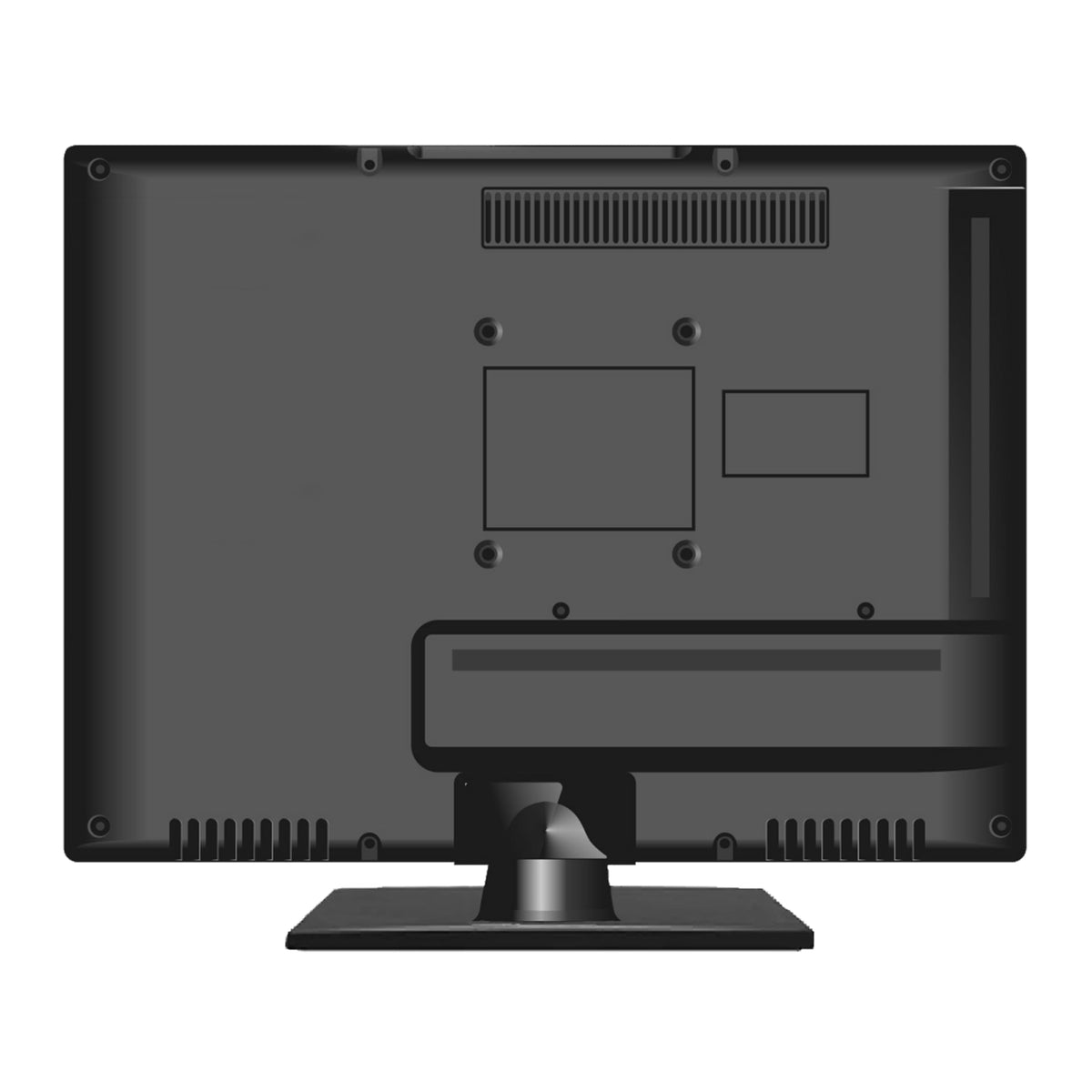 Supersonic SC-1920VTV 18.5inch Smart AC/DC LED TV, Powered by VIDAA, 1080p, WiFi, Built-in Speakers, USB, 3X HDMI ARC, for Kitchen, RV, Boat, Truck, Playroom, Dorm Room, Remote, DC Car Cord Included