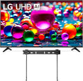 LG 55" (2025 Model) UHD AI UA75 Smart TV HDR10 Bluetooth a7 AI Processor 4K Gen8 Filmmaker Mode webOS 25 + Wall Mount Compatible with Alexa(Renewed)