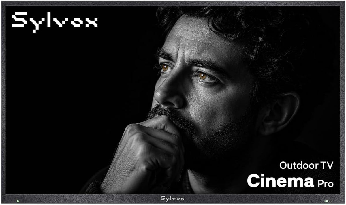 SYLVOX Outdoor TV, 85'' Mini LED QLED, 3500 Nits Extreme Brightness, 120Hz