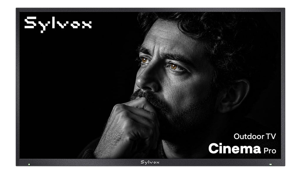 SYLVOX Outdoor TV, 85'' Mini LED QLED, 3500 Nits Extreme Brightness, 120Hz