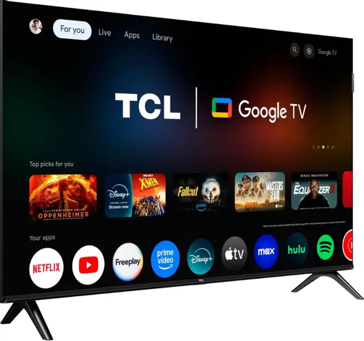 TCL 32-INCH Class Q3K Series (1080p) FHD QLED Smart Google TV (2024) (Renewed)