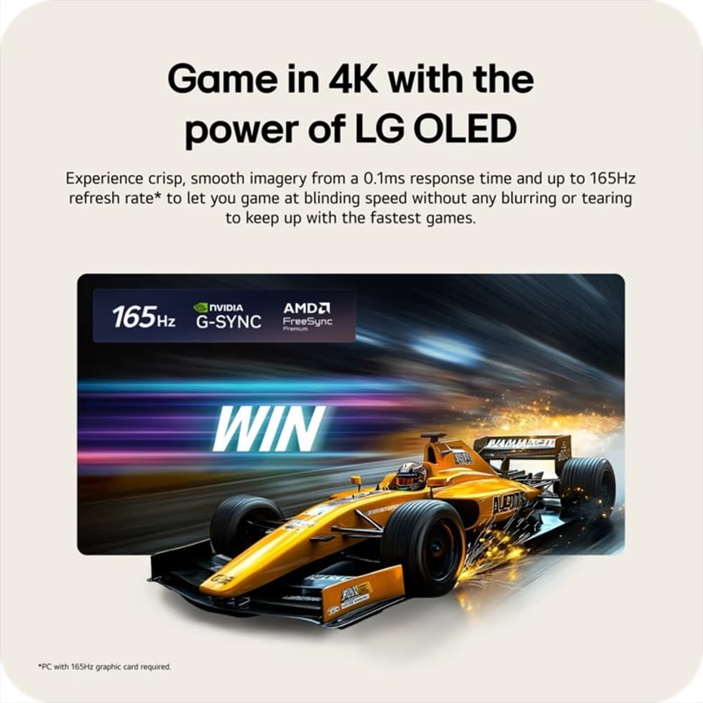 LG 48 inch OLED evo AI C6 4K Smart webOS TV 2026 OLED48C6PUA (Renewed) Bundle with 2X HDMI Cable, Television Home Theater Guide and Deco Essentials Exclusive 26 Month CPS Enhanced Protection Pack