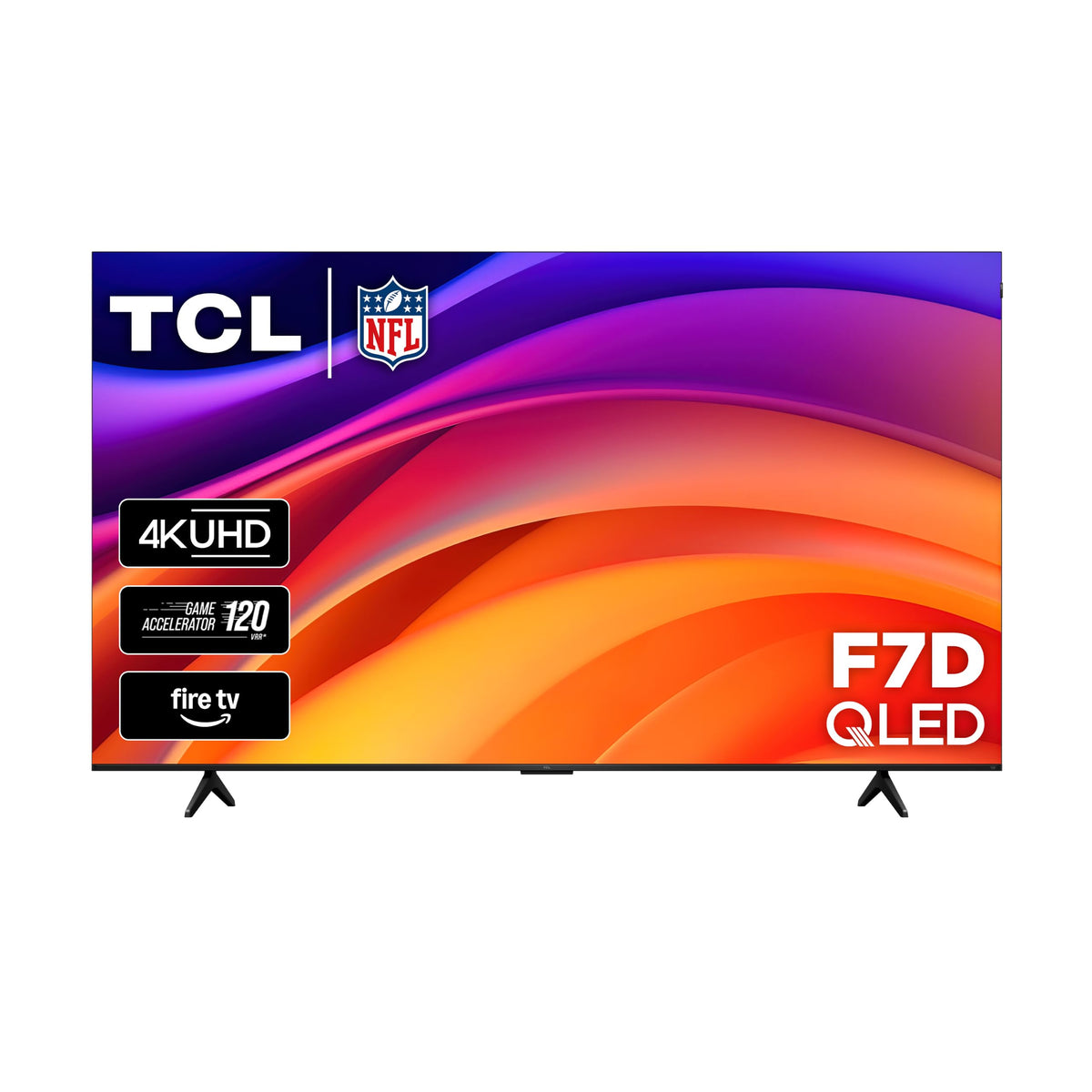 TCL 50-Inch F7D Series QLED 4K UHD Smart TV (50F7D, 2026 Model) | Dolby Vision & Dolby Atmos, DTS | Voice Remote with Alexa | Motion Rate 240, Game Accelerator 120, Auto Game Mode