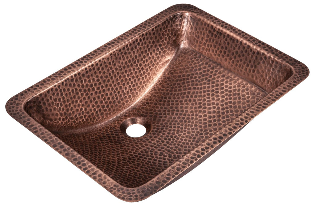 Monarch Abode Bathroom Sink â 21-Inch Venitian Dual Mount Undermount or Drop In Bathroom Sinks, Bathrooms Hand Hammered Matte Black Aluminum Vanity Sink for Countertop, Powder Room, Bath, or Restroom