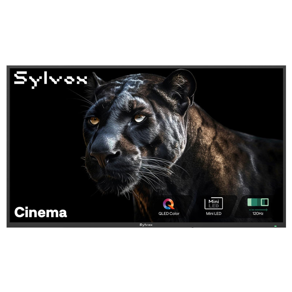 SYLVOX Outdoor TV, 55 inch Smart Waterproof Outdoor TV, 4K UHD Weatherproof