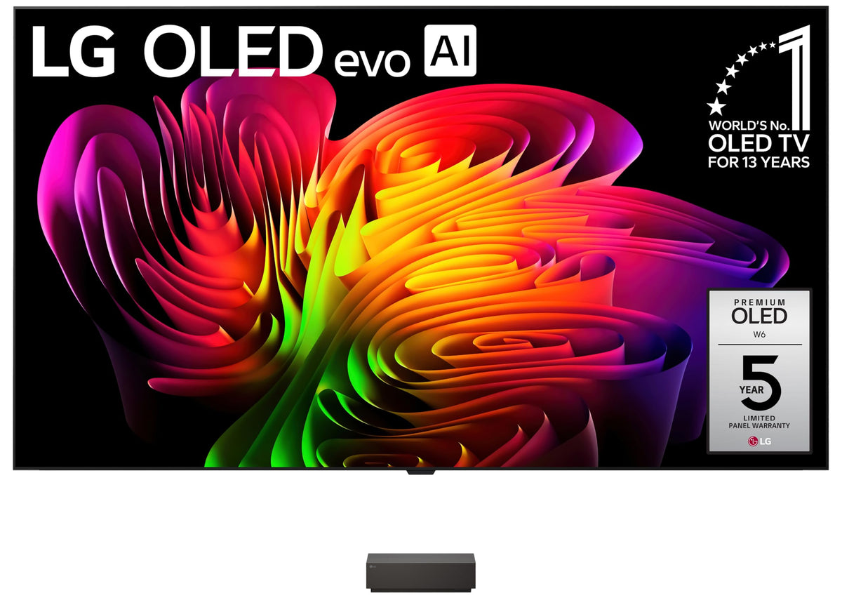 LG 83-Inch OLED evo AI 4K W6 Wallpaper Series Smart TV, 2026 Model