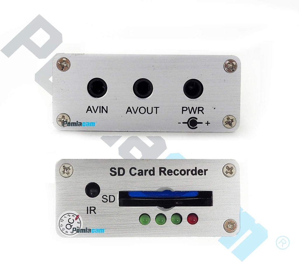 MINI DVR Digital Video Recorder SD Card Real-time Recording for FPV Cam Camcorder DVD TV Box 1CH CCTV Camera DVR Recorder for CVBS NTSC PAL Camera