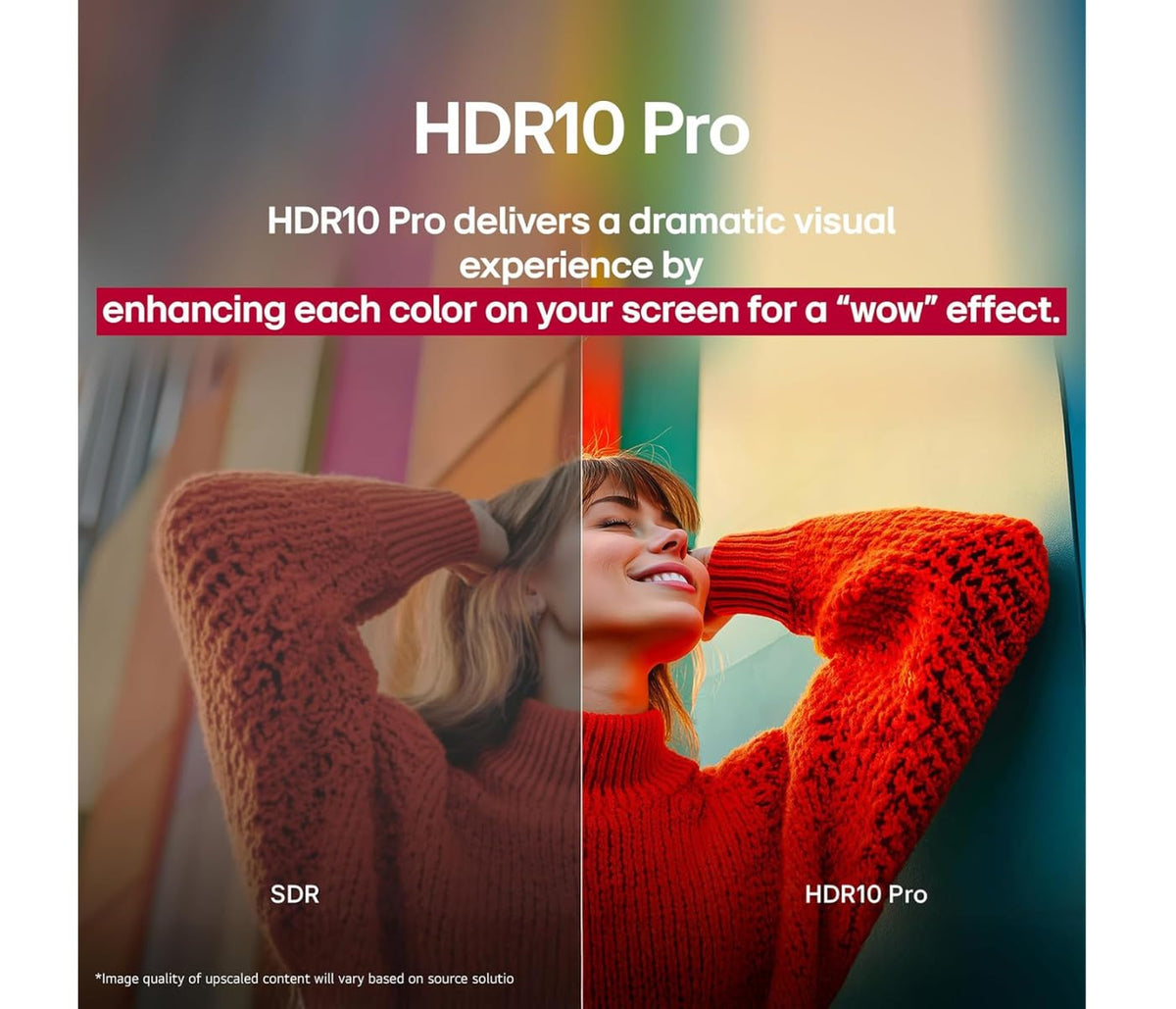 LG 55" (2025 Model) UHD AI UA75 Smart TV HDR10 Bluetooth a7 AI Processor 4K Gen8 Filmmaker Mode webOS 25 + Wall Mount Compatible with Alexa(Renewed)