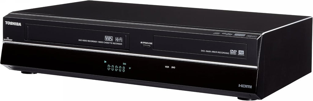Toshiba DVR670/DVR670KU DVD/VHS Recorder with Built in Tuner, Black (2009 Model) (Renewed)