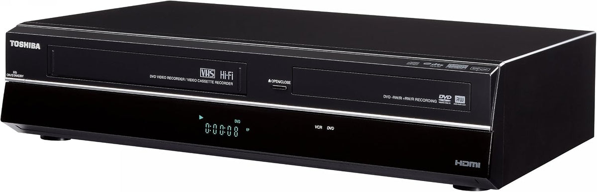 Toshiba DVR670/DVR670KU DVD/VHS Recorder with Built in Tuner, Black (2009 Model) (Renewed)