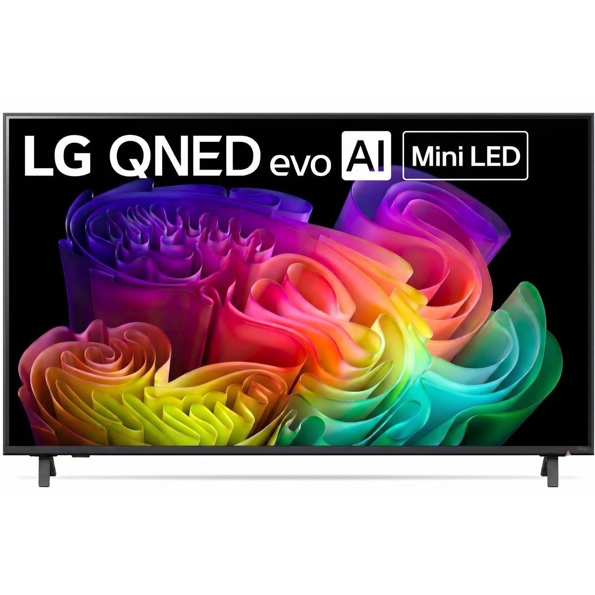 LG 85-Inch QNED evo AI Mini LED 4K Smart TV with a8 Gen3 Processor, Quantum Color, Dolby Vision, Dolby Atmos & 144Hz VRR Gaming Bundle with Deco Essentials 1-Year Extended Protection and HDMI Cables