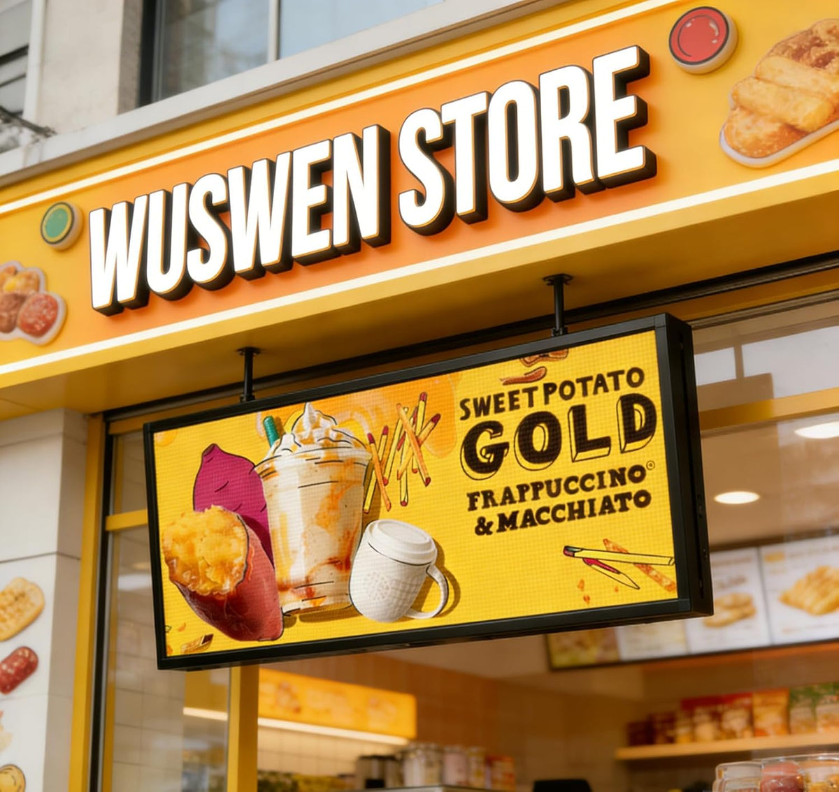 P5 Images Video Led Signs LED Display,IP65 Waterproof Outdoor Programmable Scrolling LED Sign, WIFI & USB Control, Adjustable Brightness & High Resolution, Digital Display Board Electronic Store Signs for Business Adversting