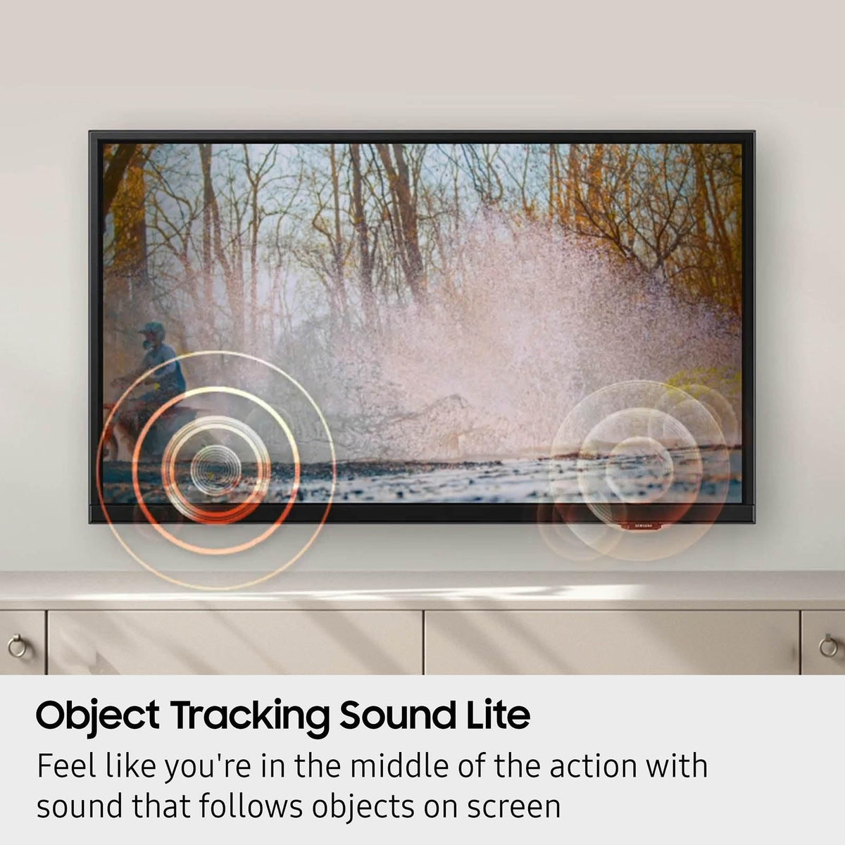 SAMSUNG 32-Inch Class Full HD F6000 Smart TV (2025 Model) HDR, Object Tracking Sound Lite, Knox Security, One UI Tizen, Smart TV