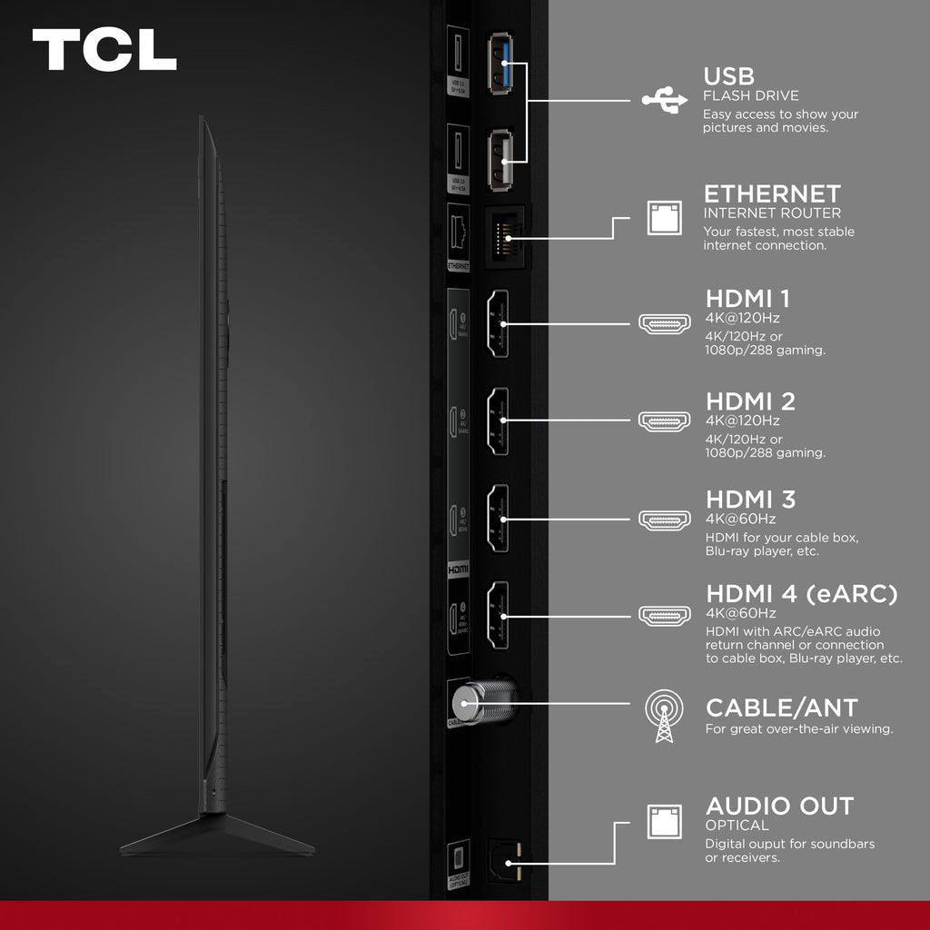 TCL 75-Inch F8D Series 4K QLED Smart TV (75F8D, 2026 Model) with Dolby Vision HDR and Dolby Atmos, Game Accelerator 288 and VRR for Sports and Gaming | Fire TV, Alexa+, 120Hz Refresh, LED Backlighting