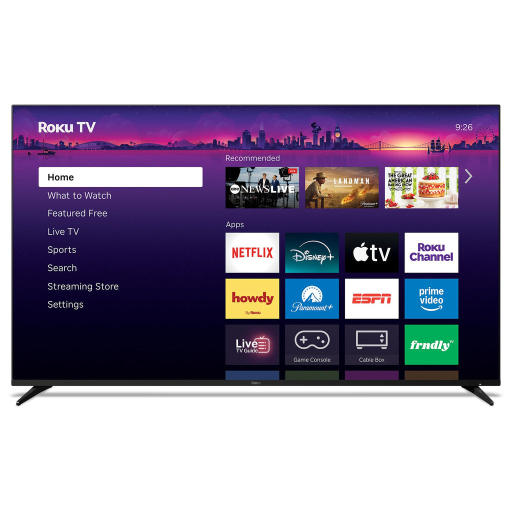Roku Smart TV â 55-Inch Pro Series 4K QLED RokuTV with Backlit Roku Voice Remote Pro, Dolby Vision IQ, 120Hz Refresh Rate â Live Local News, Sports, Gaming