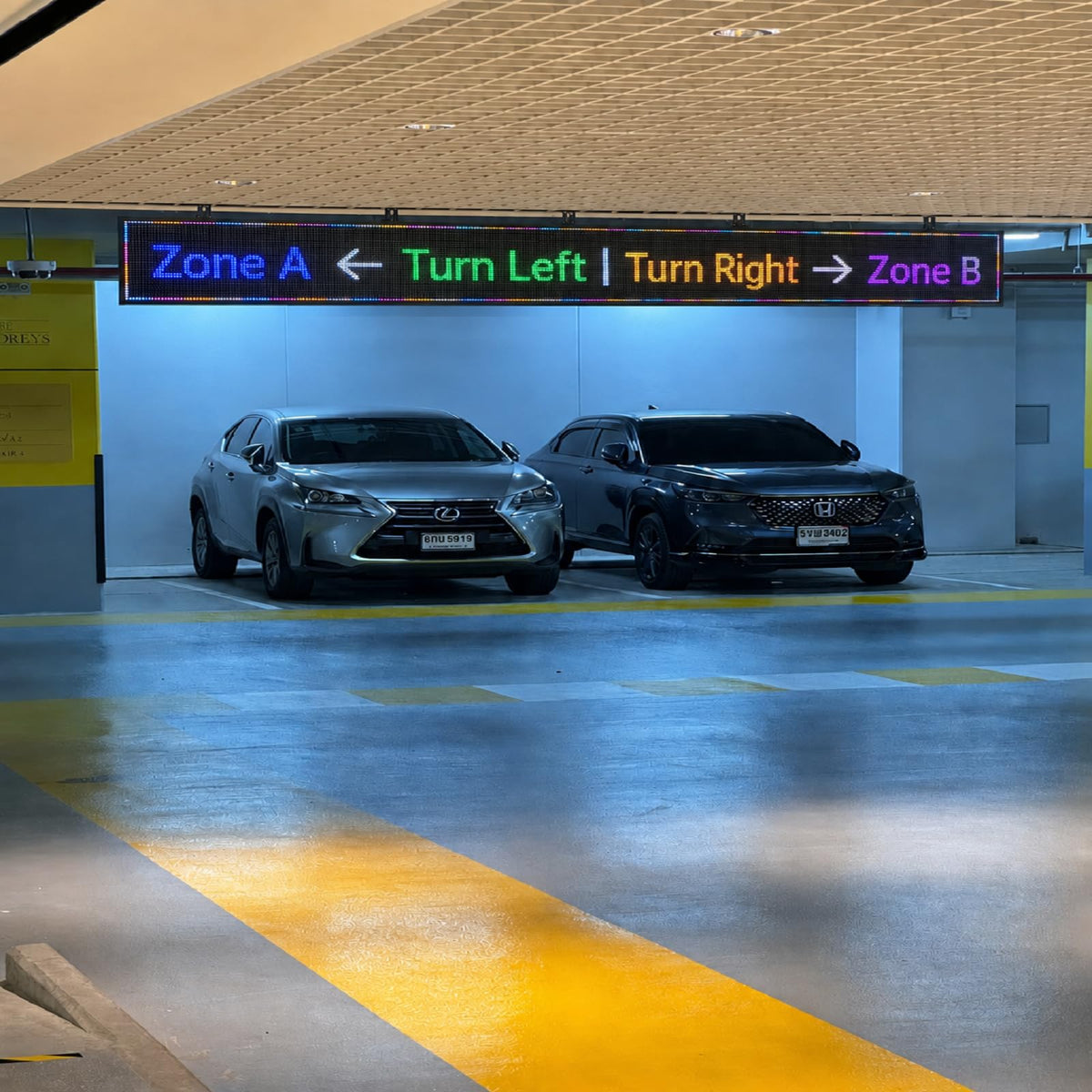 P10 Programmable LED SIGN 40"Ã8" Scrolling LED Display, High Brightness & IP65 Waterproof Indoor Outdoor Digital Signage led screen, Open Signs Welcome Sign for Store Business Advertising
