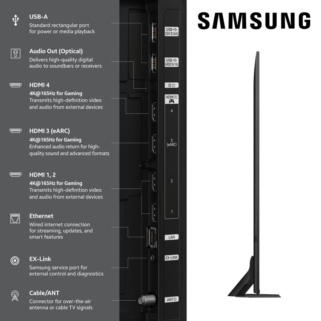 Samsung 98-Inch Class Neo QLED 4K QN90F Series, Vision AI, Mini LED Smart TV (2025 Model, 98QN90F) Neo Quantum HDR+, Object Tracking Sound+ w/Dolby Atmos, Glare Free, Gaming Hub, Alexa Built-in
