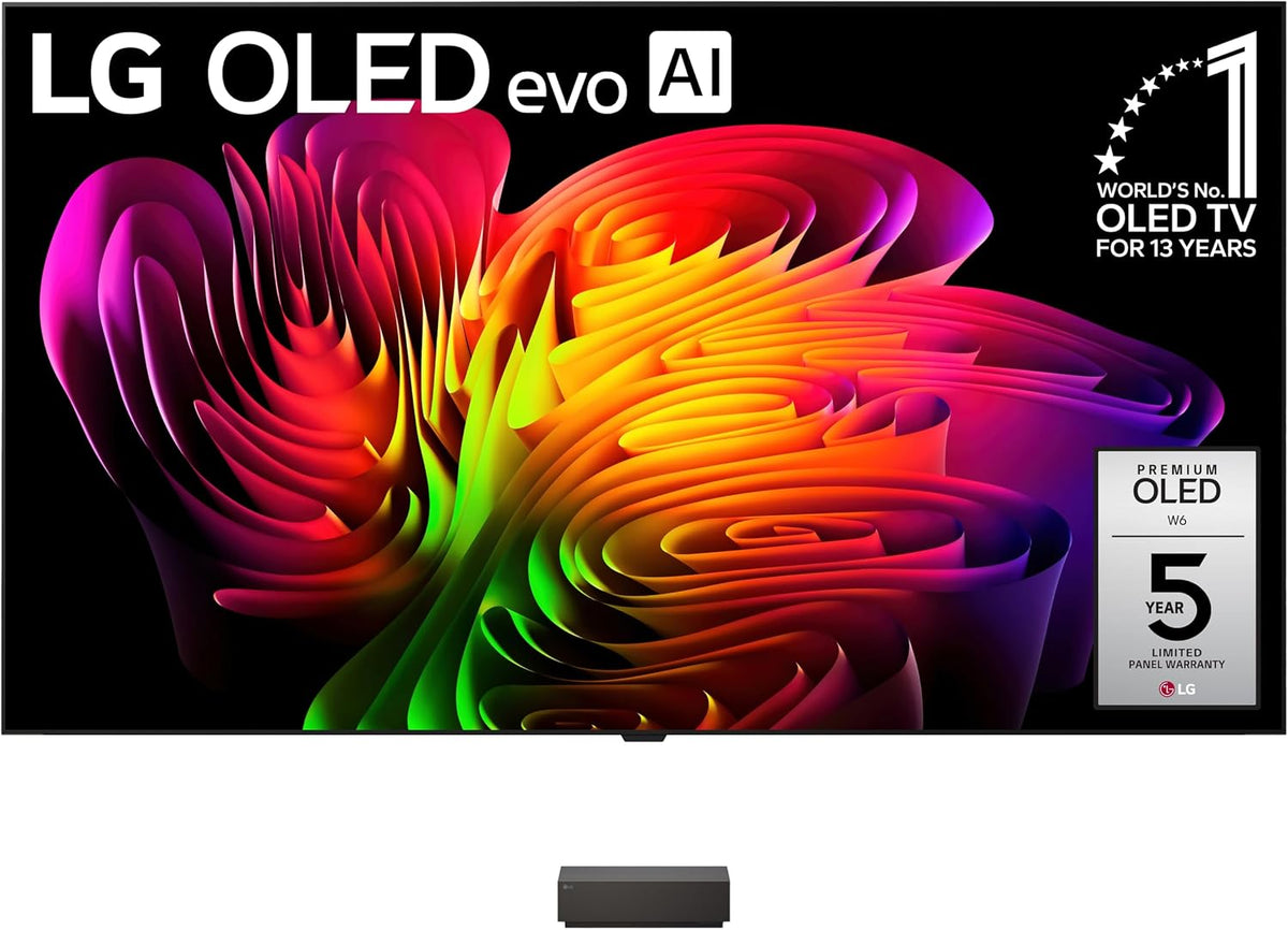 LG 83-Inch OLED evo AI 4K W6 Wallpaper Series Smart TV, 2026 Model