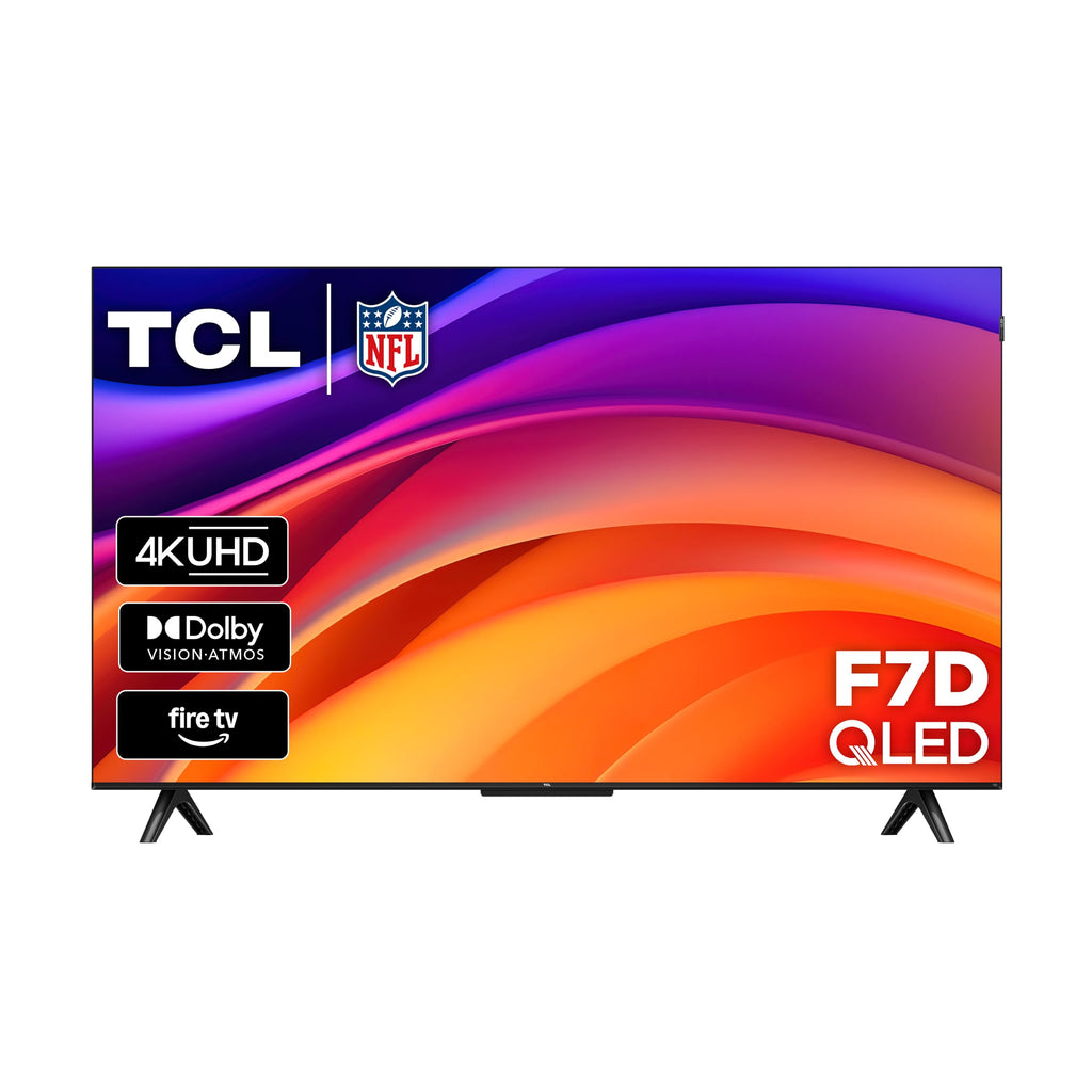 TCL 50-Inch F7D Series QLED 4K UHD Smart TV (50F7D, 2026 Model) | Dolby Vision & Dolby Atmos, DTS | Voice Remote with Alexa | Motion Rate 240, Game Accelerator 120, Auto Game Mode