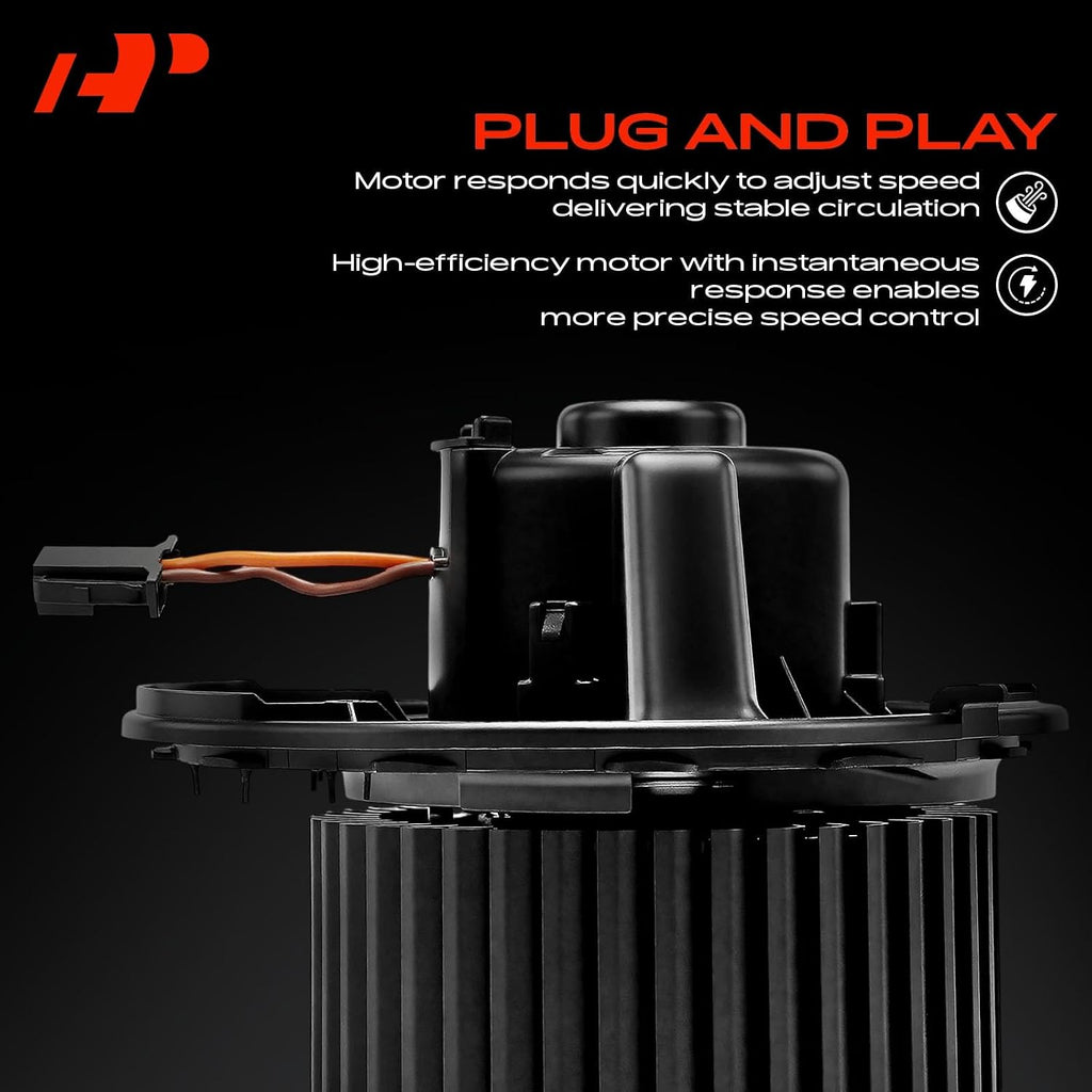 A-Premium Front HVAC Heater Blower Motor and Resistor Assembly