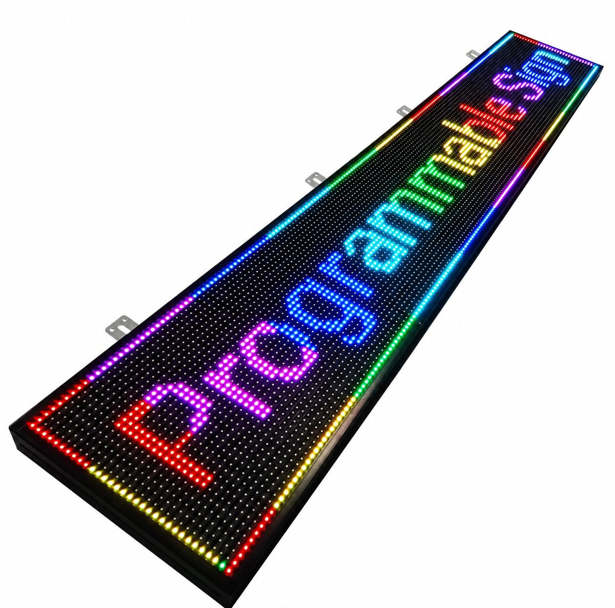 P10 Programmable LED SIGN 40"Ã8" Scrolling LED Display, High Brightness & IP65 Waterproof Indoor Outdoor Digital Signage led screen, Open Signs Welcome Sign for Store Business Advertising