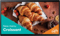 Samsung 24â Commercial UHD LED LCD Display Sign, Full HD Resolution, Compact Design, Home UI, LH24QBCEBGCXZA
