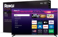 Roku Smart TV â 55-Inch Pro Series 4K QLED RokuTV with Backlit Roku Voice Remote Pro, Dolby Vision IQ, 120Hz Refresh Rate â Live Local News, Sports, Gaming