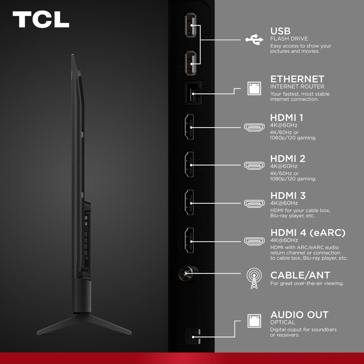 TCL 50-Inch F7D Series QLED 4K UHD Smart TV (50F7D, 2026 Model) | Dolby Vision & Dolby Atmos, DTS | Voice Remote with Alexa | Motion Rate 240, Game Accelerator 120, Auto Game Mode