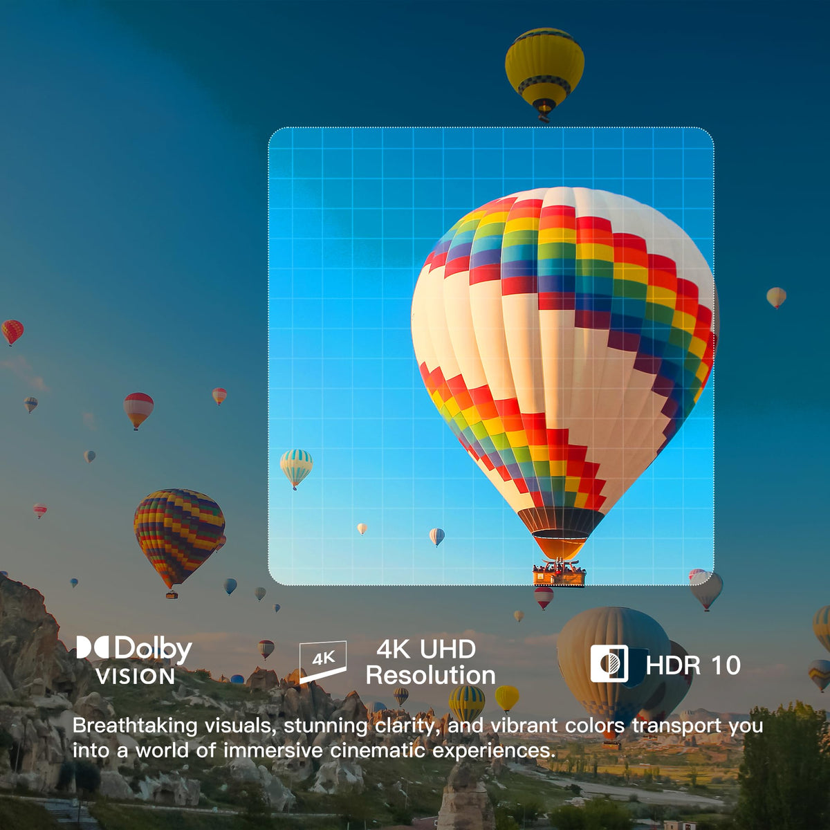 FPD 40-inch Smart TV, 1080p Full HD Google TV, HDR10, Dolby Audio (CG40-P3)