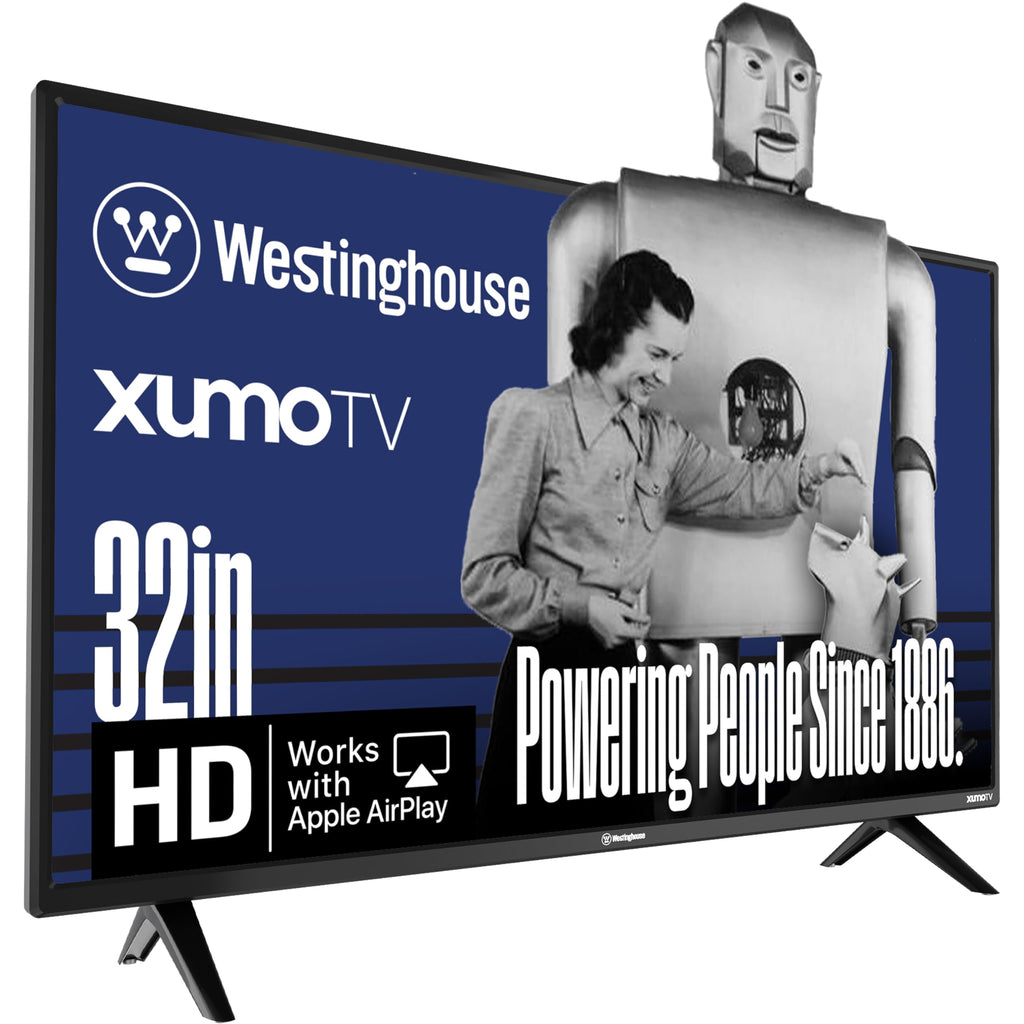 Westinghouse 24-inch Smart TV, HD Xumo TV with Full Function Voice Remote, Flat Screen Television w/Dolby Atmos, Bluetooth, Apple AirPlay, Wi-Fi & Mobile Connectivity