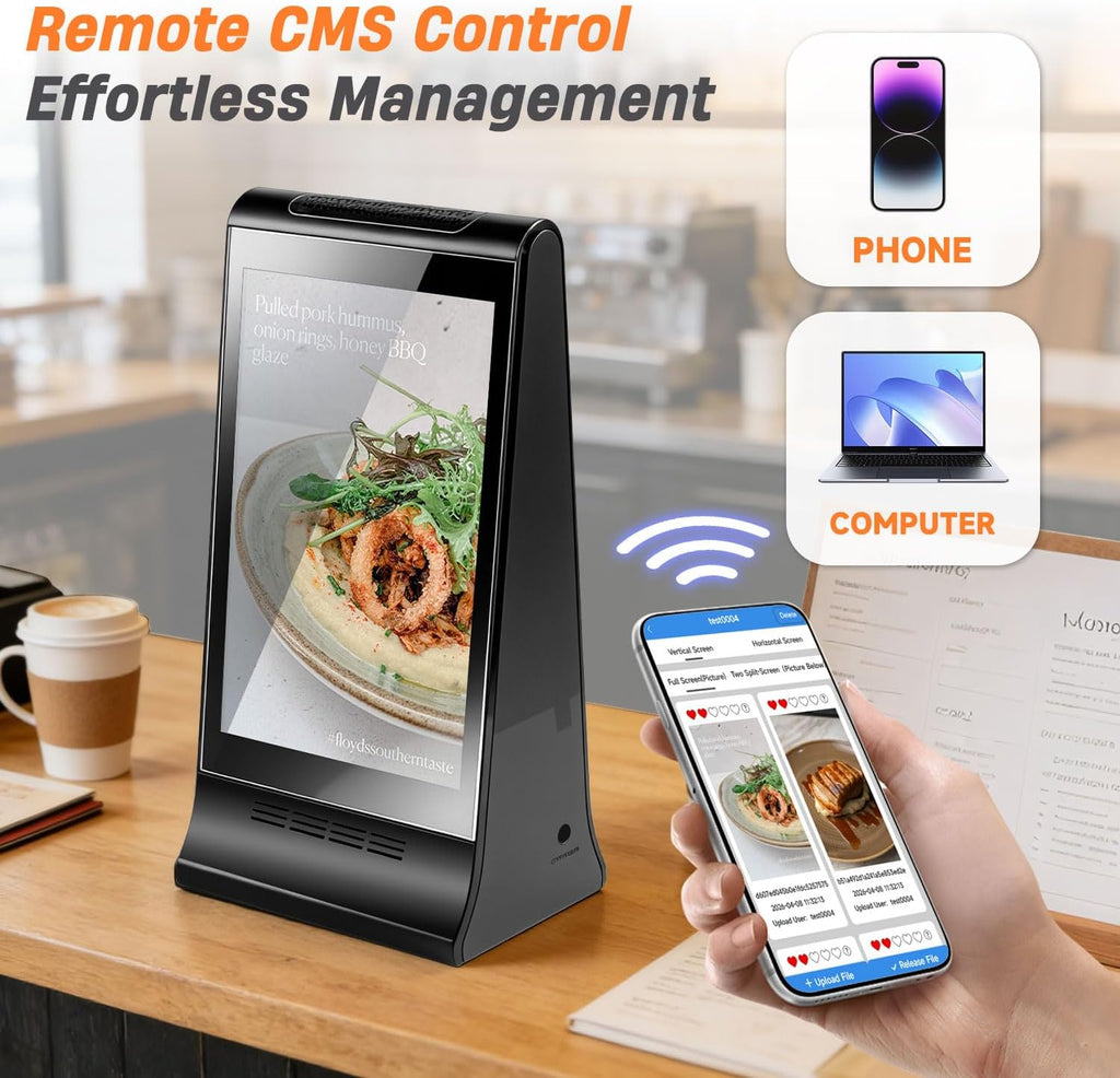 WeADS 868PX Dual-Sided 8" Interactive Digital Signage