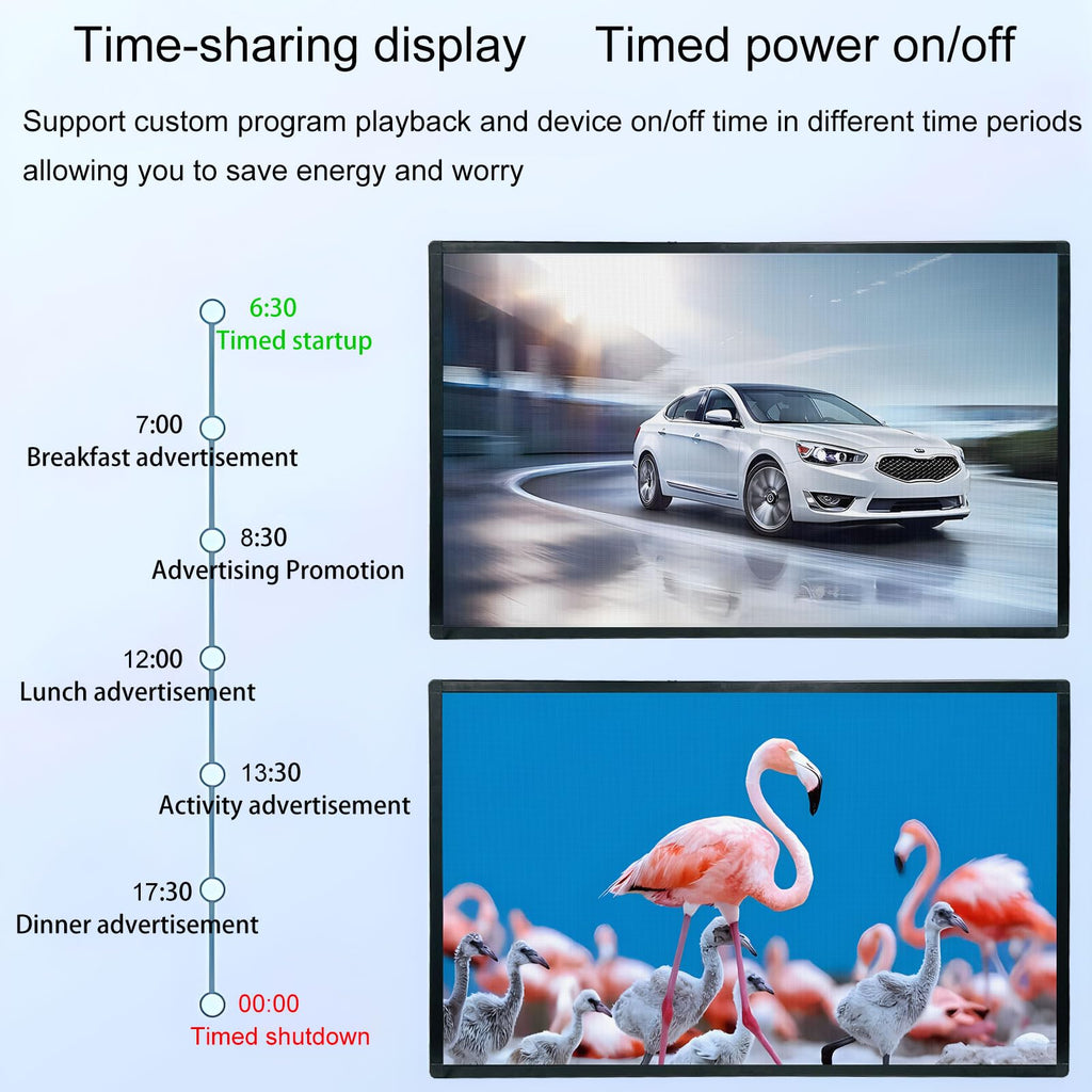 P10 Outdoor Led Sign Programmable Scrolling Digital Display Screen Message Board Bar Custom WiFi Control Store Advertising Open Sign for Businesses Electronic Full Color Word Light (115"x14")
